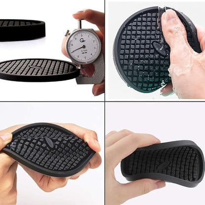 IYYI Silicone Drink Coasters Set of 6 in Holder, Cup Coaster - Image 6