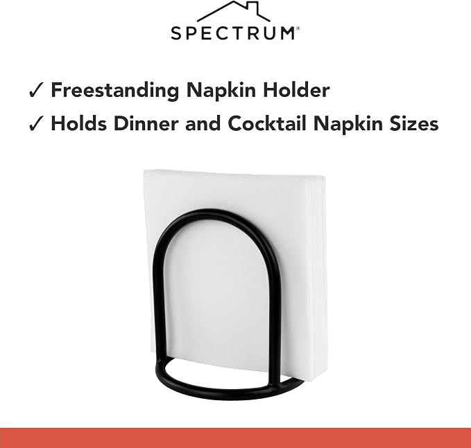 Spectrum Euro Modern Napkin Holder Organizer - Image 3