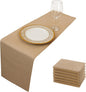 6 Pack Burlap Table Runners 12x108 Inch by Unknown