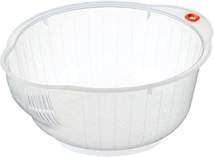 Inomata Plastic Japanese Rice Washing Bowl by Inomata