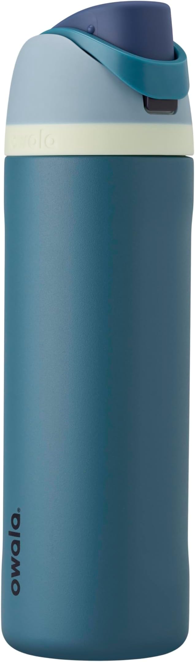 Owala FreeSip Stainless Steel Water Bottle 24 oz Denim by Unknown