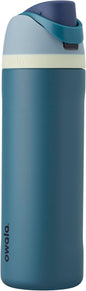 Owala FreeSip Stainless Steel Water Bottle 24 oz Denim by Unknown