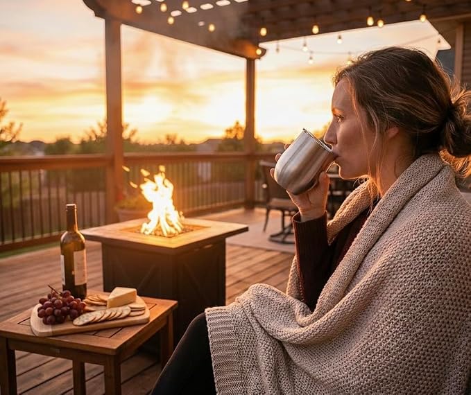 CHILLOUT LIFE 12 oz Stainless Steel Wine Tumbler - Image 8