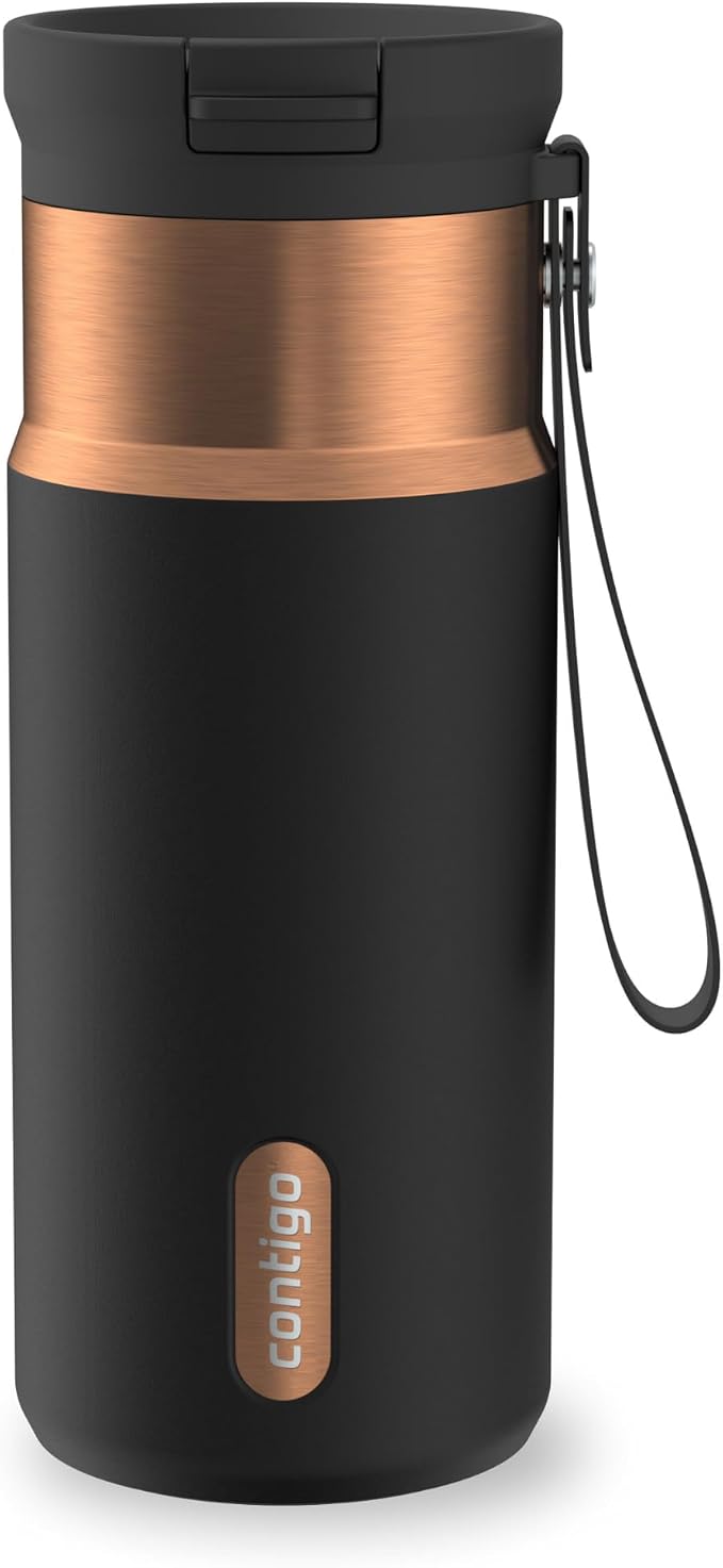 Contigo SnapSeal 16 oz Stainless Steel Vacuum-Insulated Water Bottle by Unknown