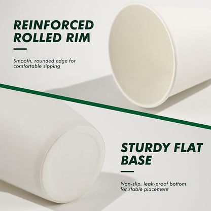 3 oz Bathroom Cups 200 Pack Small Paper Cups | Leak-Resistant Disposable Paper - Image 5