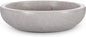 LemonRoad Travertine Decorative Bowl 7.8"x 2" Marble Round Stone Bowl for Entryway Key, Fruit, Kitchen Counter, Dining Table Centerpiece, Office Decor (Grey)