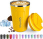 SPLMIFA Travel coffee mugs leak-proof, reusable coffee cup by SPLMIFA