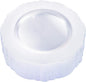 WDF 60pcs Clear Plastic Plates Disposable - 10.25inch Clear Dinner Plates Baroque Disposable Plates for Holiday Gathering, Wedding, Party