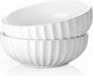 DOWAN 9.8'' Serving Bowls, 86 oz Large Salad Bowl, Ceramic Serving Dishes by DOWAN