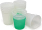 Rolling Sands 16 oz. Reusable Plastic Stadium Cups, 8 Pack, Made in USA by RollingSands