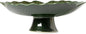 Ceramic Fruit Bowl for Kitchen Counter, Decorative bowl, Pedestal bowl, Footed bowl, Modern fruit bowl, Large fruit bowl, Decorative bowls for home décor, Green fruit bowl, 10.5 "