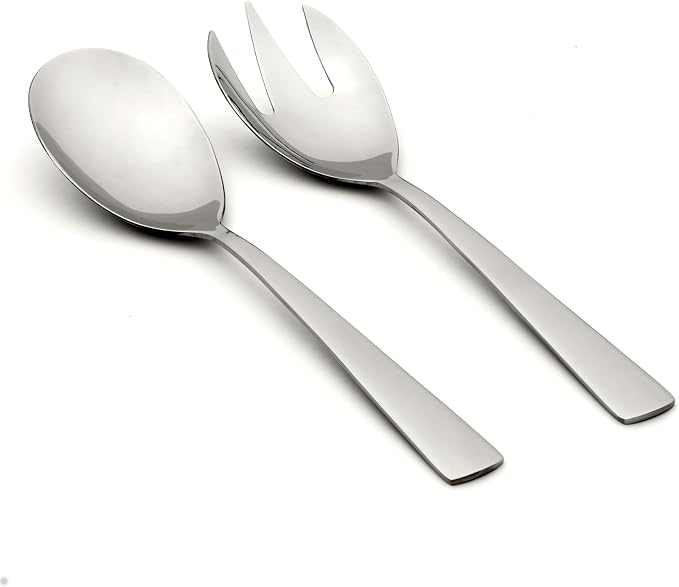 Oneida Nocha 2 Piece Everyday Flatware Salad, 18/0 Stainless Steel by Oneida