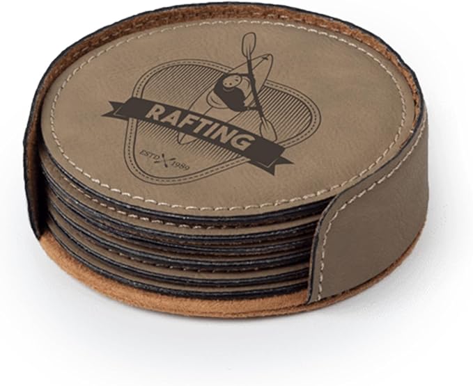 JPPlus 3.75" Round Coaster Engraving Blanks - Image 2