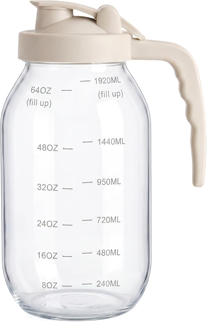 YORY 2-Quart Glass Pitcher by YORY
