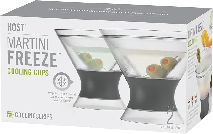 Host Freeze Insulated Martini Cooling Cups - Image 17
