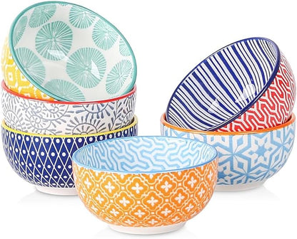 Selamica Ceramic 4 OZ Dipping Bowls Set, 3.5 Inch Mini Bowl by Selamica