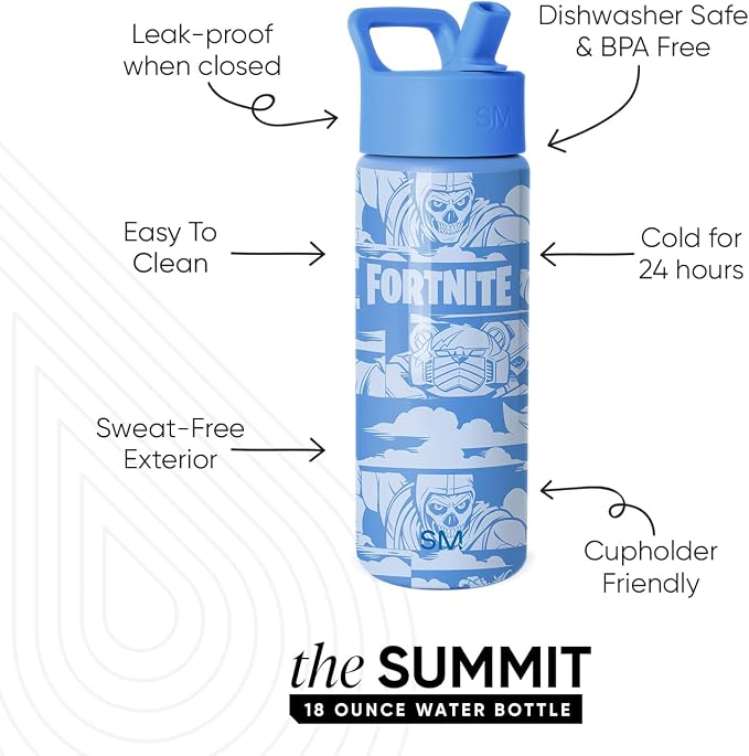 Simple Modern Fortnite Water Bottle - Image 2