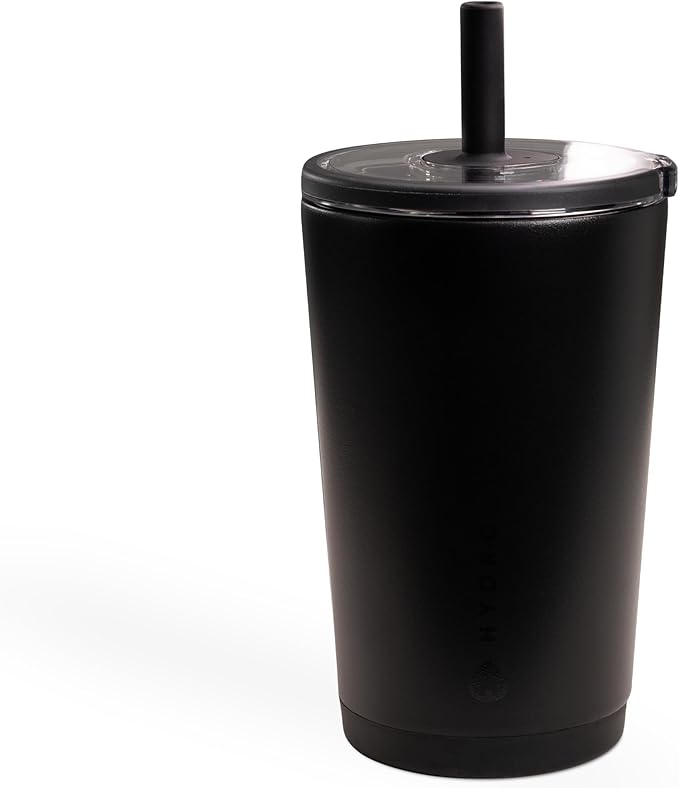 HydroJug Everyday Tumbler 14 oz, Ceramic-Lined Straw Cup by Hydrojug