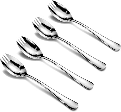 Alata Sporks, 7.4 Inches Long Handle Salad Forks by Alata