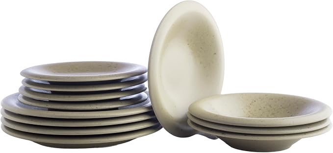 Porto by Stone Lain Aro 12-Piece Premium Kitchen & Dining Dinnerware Set by Unknown