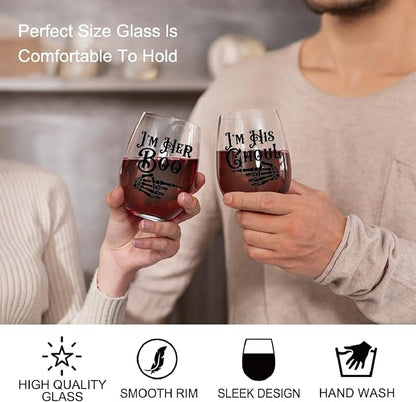 Perfectinsoy Skull Wine Glass 2 Piece - Image 5