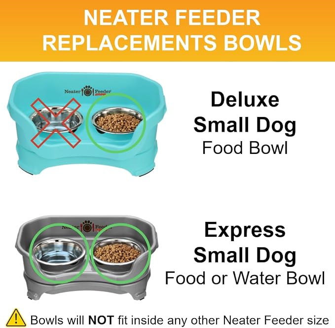 Neater Pet Brands 1.5 Cup Stainless Steel Dog Bowls, Dog Food Bowl & Water Bowl - Image 4