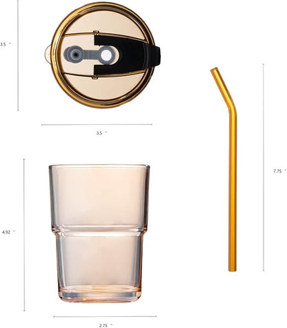 BLUEPOLAR 13oz/400ml Tumbler Water Glass, Cups - Image 2