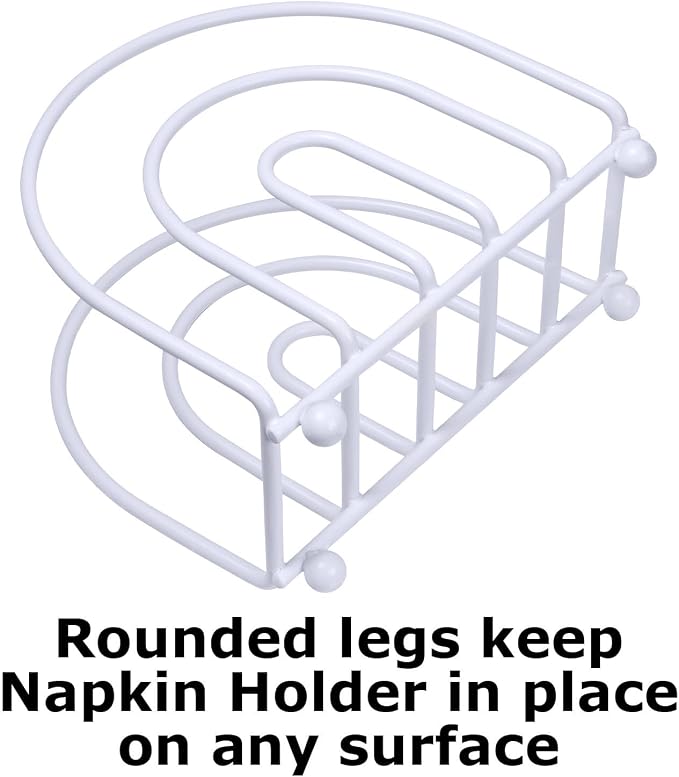 Blue Donuts White Arc Collection Napkin Holder – Napkin Holders - Image 4