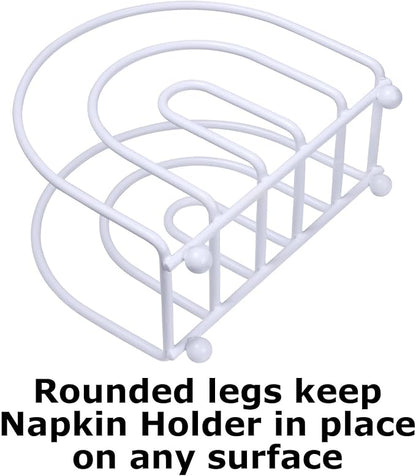 Blue Donuts White Arc Collection Napkin Holder – Napkin Holders - Image 4