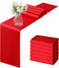 Horbaunal 6 Pack Satin Runners 12 x 72 Inch, by Horbaunal