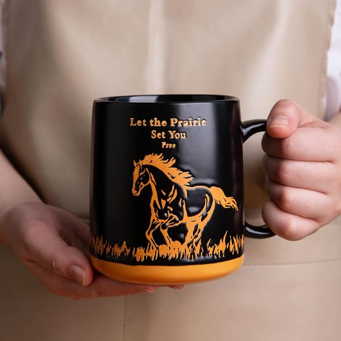 AmorArc 18oz Large Coffee Mugs Set of 6, Ceramic Coffee Mugs - Image 4
