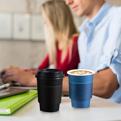 SIUQ 100 Pack 12 oz Coffee Cups - Image 4