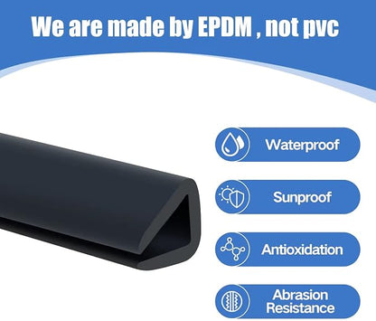 Rubber Edge Trim, 1/4" U Channel Edge Trim, Edge Protector - Image 5