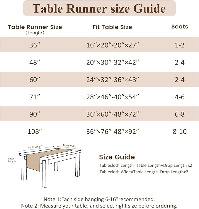 Burlap Boho Table Runner Macrame Brown 90in Farmhouse Woven Runner | Burlap - Image 5