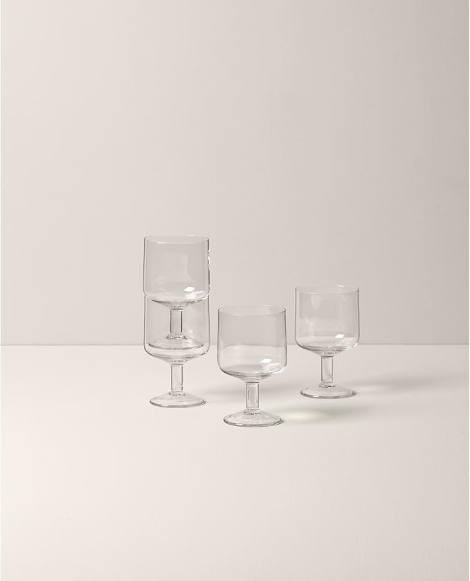 Lenox Tuscany Classics Stackable Drinkware, Dishwasher Safe, Wine Glasses - Image 5