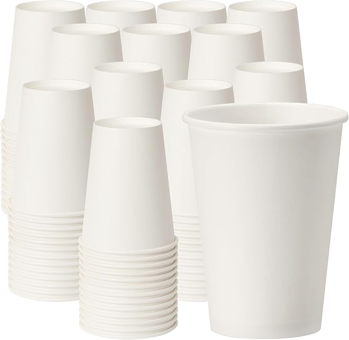 RACETOP Disposable Paper Coffee Cups, Paper Cups, Disposable Coffee Cups by RACETOP