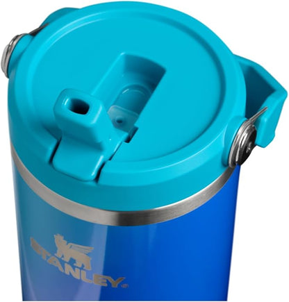STANLEY IceFlow 2.0 Flip Straw Tumbler, 30 oz, Sea Glass Aura | Easy Carry - Image 2