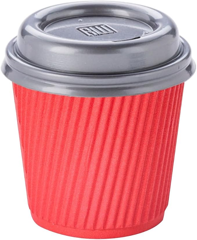 500-CT Disposable Red 4-OZ Hot Beverage Cups - Image 6
