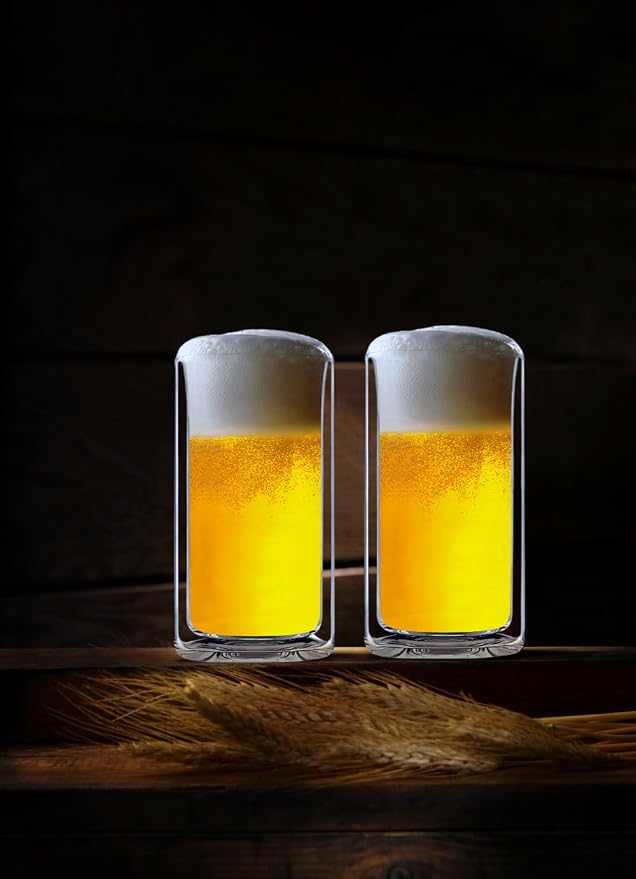 Sun's Tea 13oz Ultra Clear Strong Double Wall Thermal Insulated Highball - Image 2