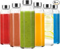 Luxfuel Clear Glass Bottles by Luxfuel