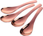 Thick Heavy Duty Soup Spoons, Stainless Steel Polished Asian Rice Table Spoon by Unknown