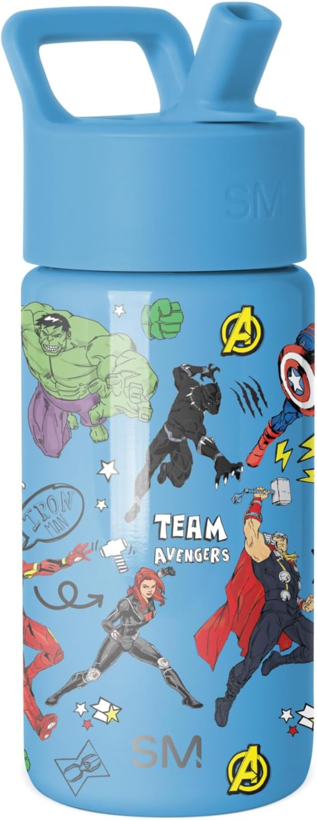 Simple Modern Marvel Avengers Kids Water Bottle & Toddler Cup | 14oz | by Unknown