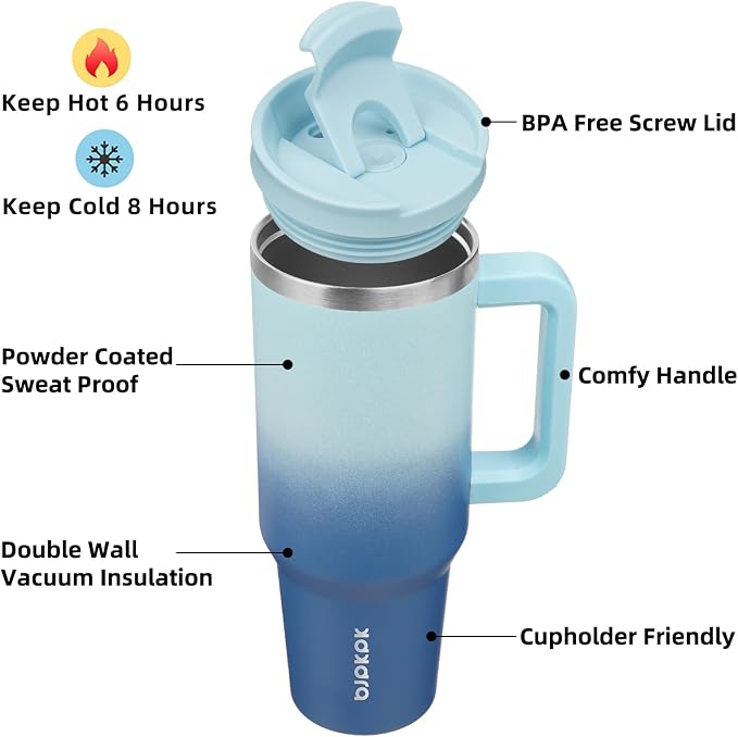 BJPKPK 40 oz Insulated Tumbler - Image 2