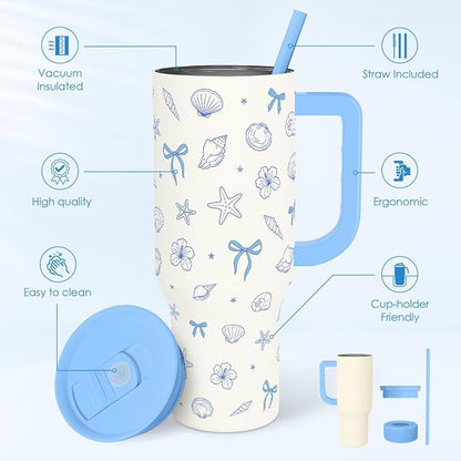 SANDJEST Beach 40oz Tumbler - Image 2