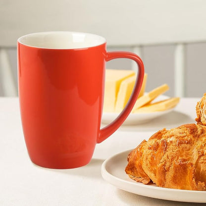 homEdge Porcelain Mug Set, 16 Ounces Cup - Image 3