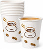 King Zak 12 oz Paper Hot Cups, Rolled Rim, To-Go Cups, Hot Coffee, Tea and Cocoa by KingZak