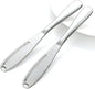2PCS Upgraded 3-in-1 Butter Knife Spreader and Curler, Professional Stainless by Unknown