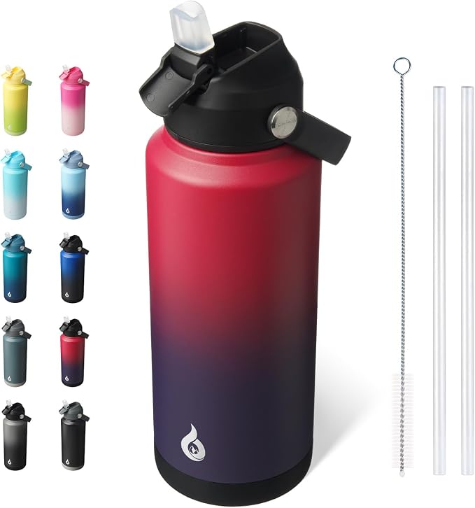 BJPKPK 32oz Insulated Water Bottle, Stainless Steel Bottle by BJPKPK