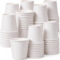 100 Pcs Mini Coffee Cups Brown Culture Cup 2oz Disposable Bathroom Cups Paper by Unknown