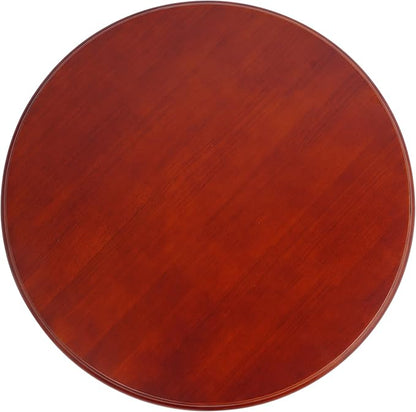 27" Wood Lazy Susan Turntable,Large 360° Rotating Serving Tray for Table,Smooth and Silent Spin,Spinning Dining Table for Family Gatherings,Banquets and Weddings-Easy Cleaning